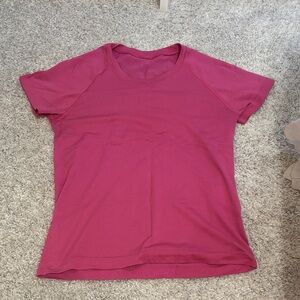 lululemon athletica Short Sleeve Performance Tee - Raspberry